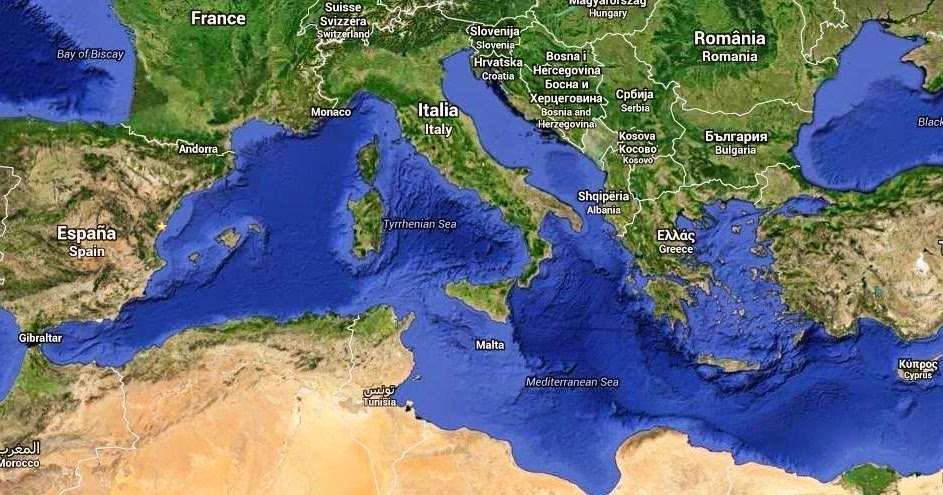 Nueva mirada al mar Mediterráneo